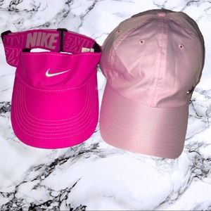 NIKE 💯 aerobill running visor and heritage 86 cap